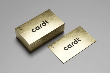Gold Metal NFC Cards
